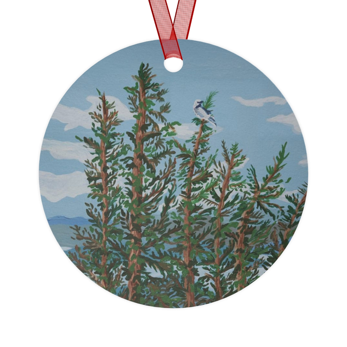 Winter Pines Ornament