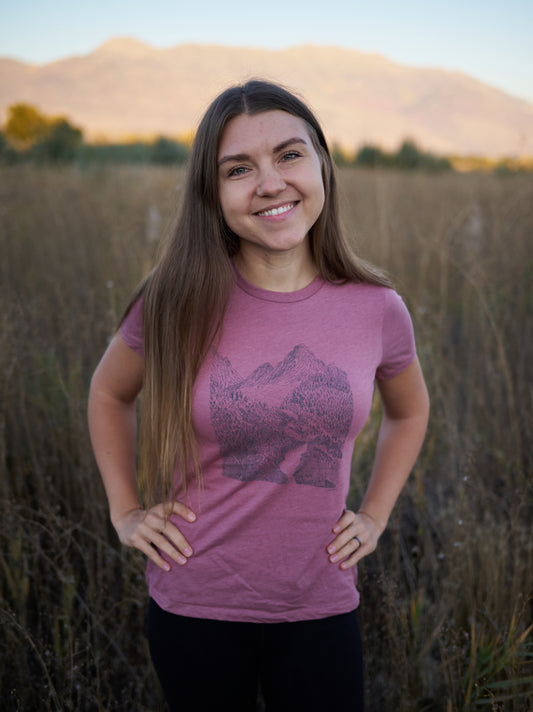 Cascading Mountain Stream T-Shirt (Women's Fit)