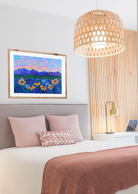 Sherbet Sunrise Fine Art Giclee Print