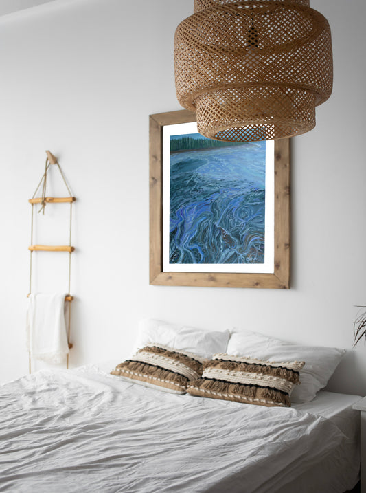 Turbulent Depths Fine Art Giclee Print