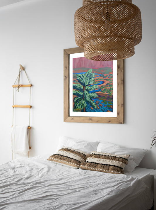 Swiftly Winding Fine Art Giclee Print