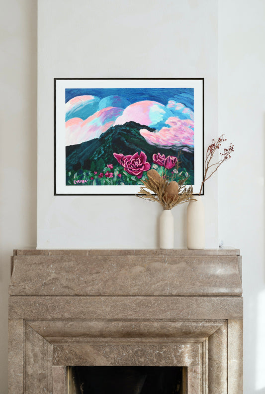 Kissed by a Rose Fine Art Giclee Print