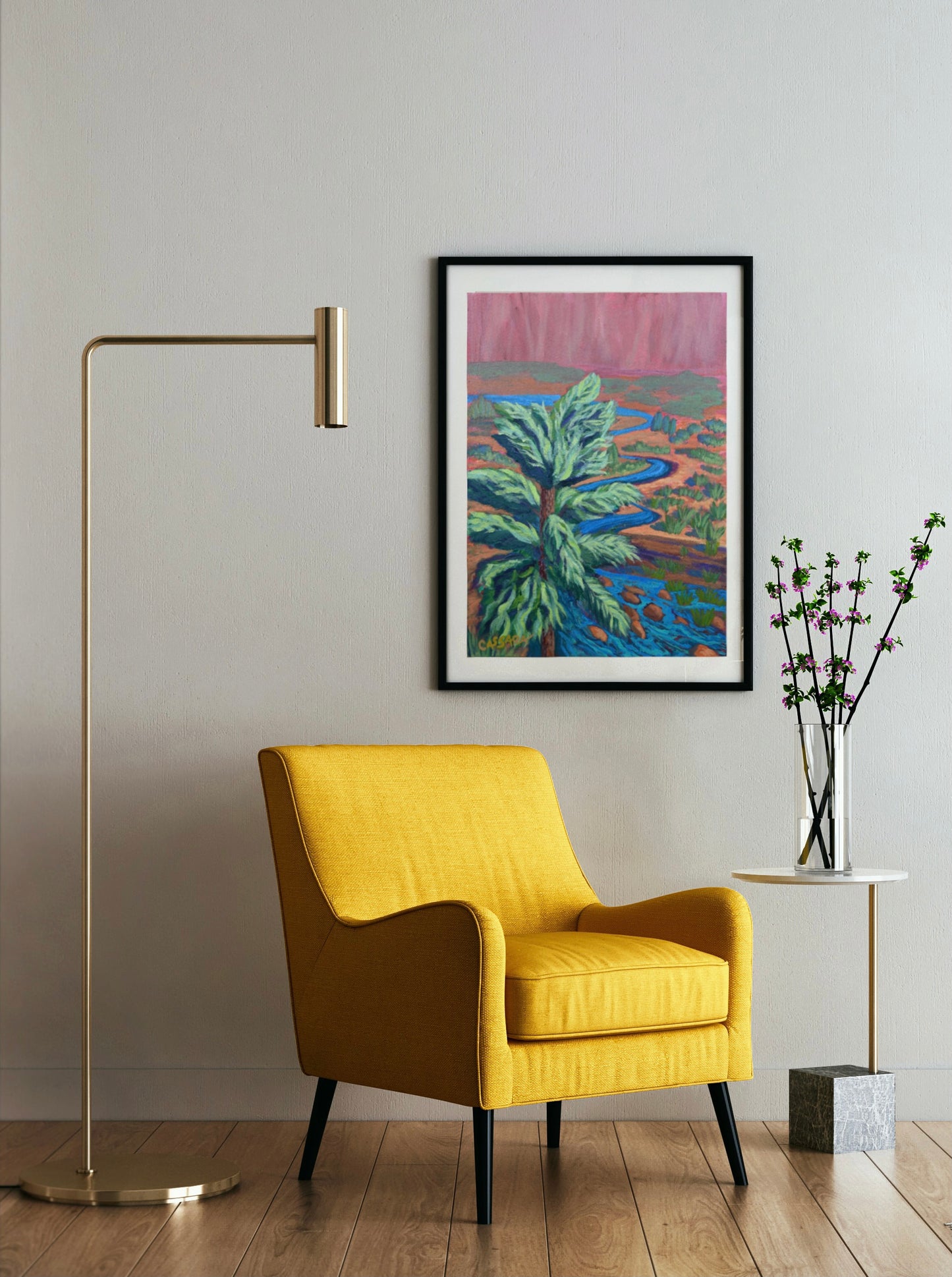 Swiftly Winding Fine Art Giclee Print