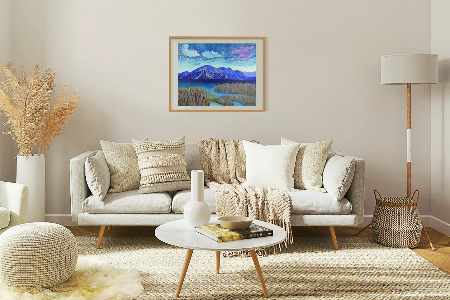 Ragged Mountain Tempest Fine Art Giclee Print