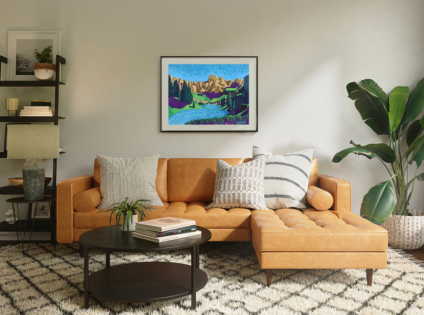 Cliffside Pools Fine Art Giclee Print
