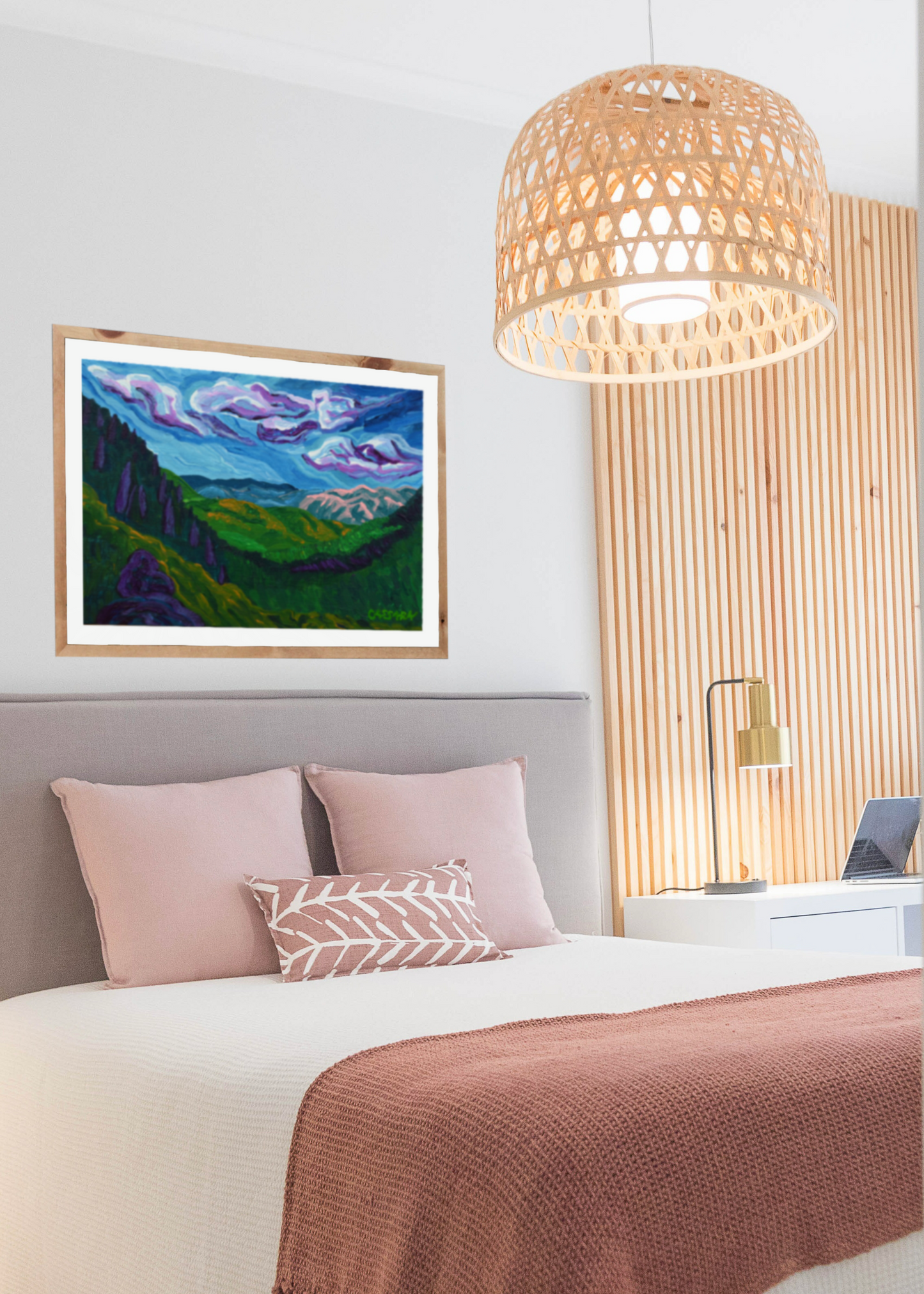 Mountain Valley Rest Fine Art Giclee Print