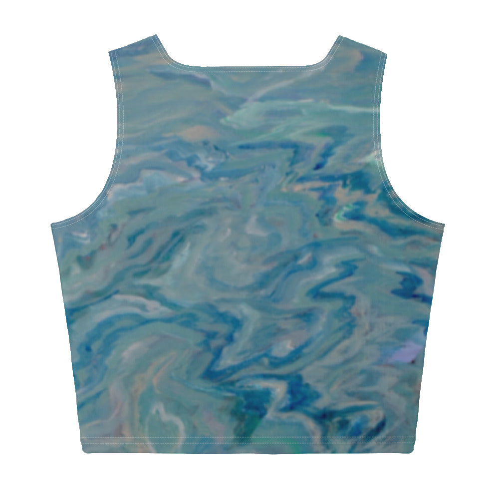 Languid Sea Crop Top