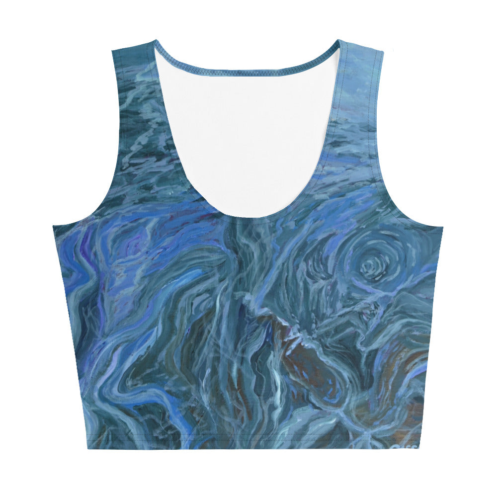 Turbulent Depths Crop Top