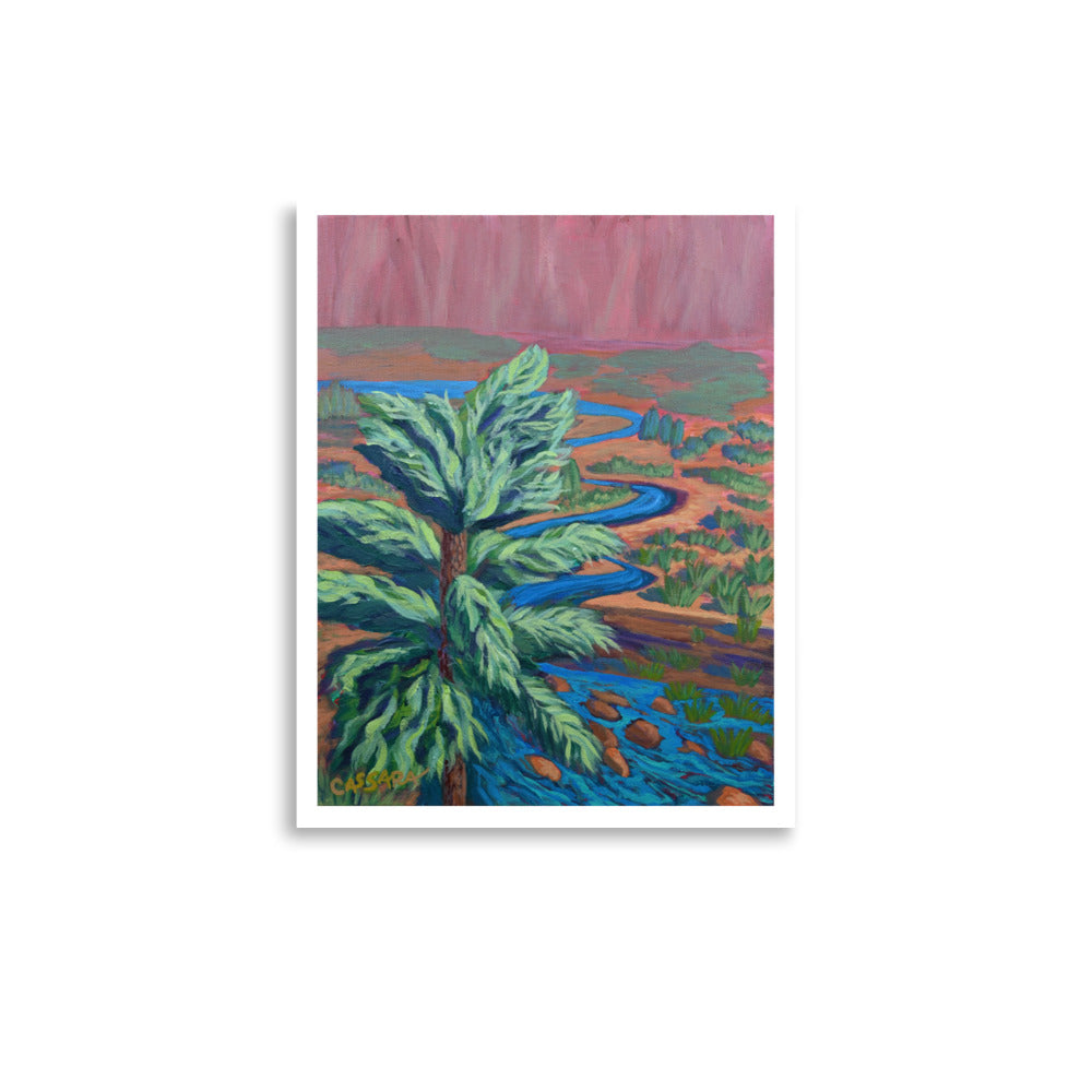 Swiftly Winding Fine Art Giclee Print