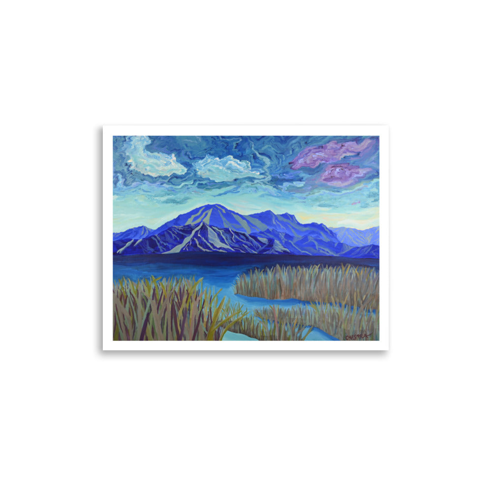 Ragged Mountain Tempest Fine Art Giclee Print