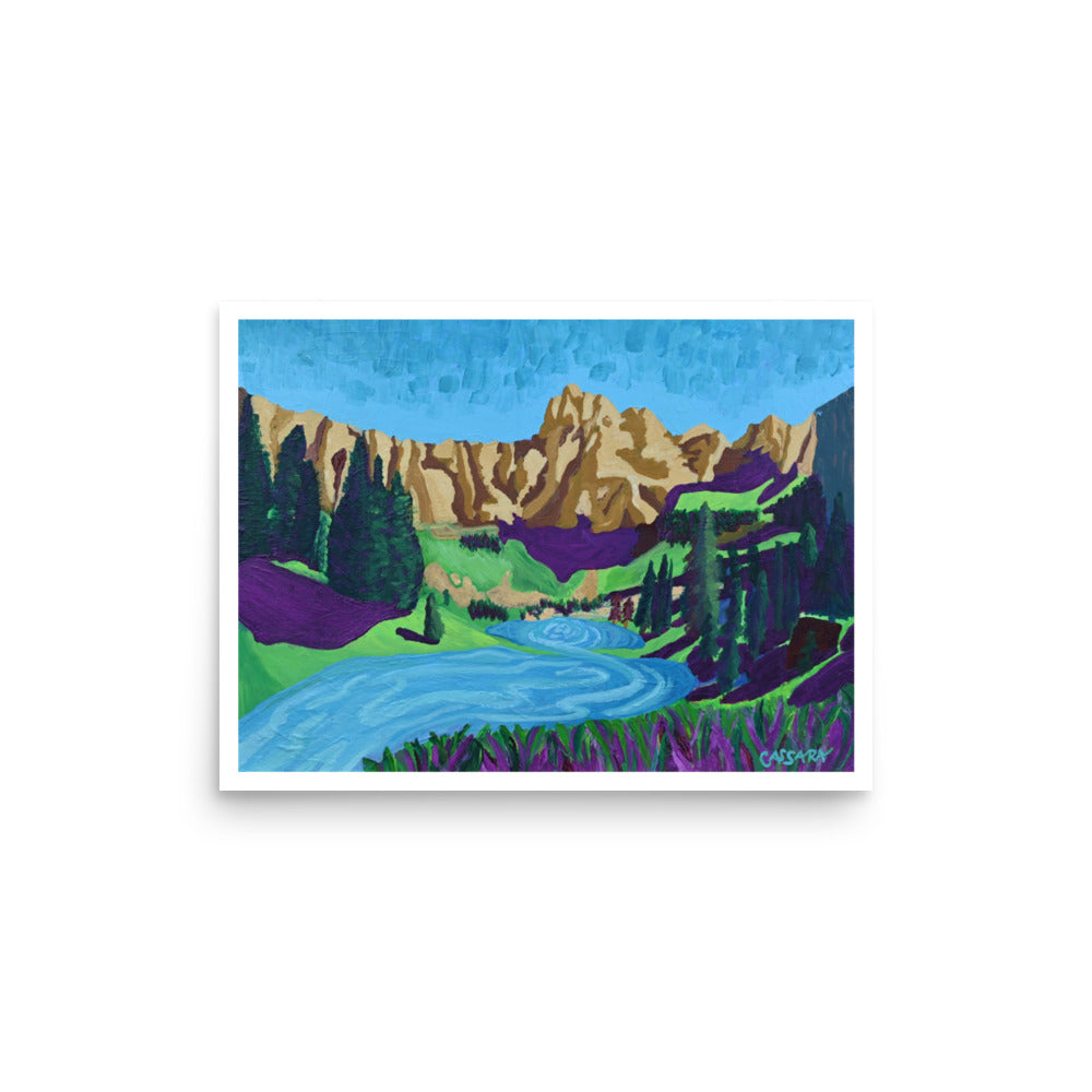 Cliffside Pools Fine Art Giclee Print