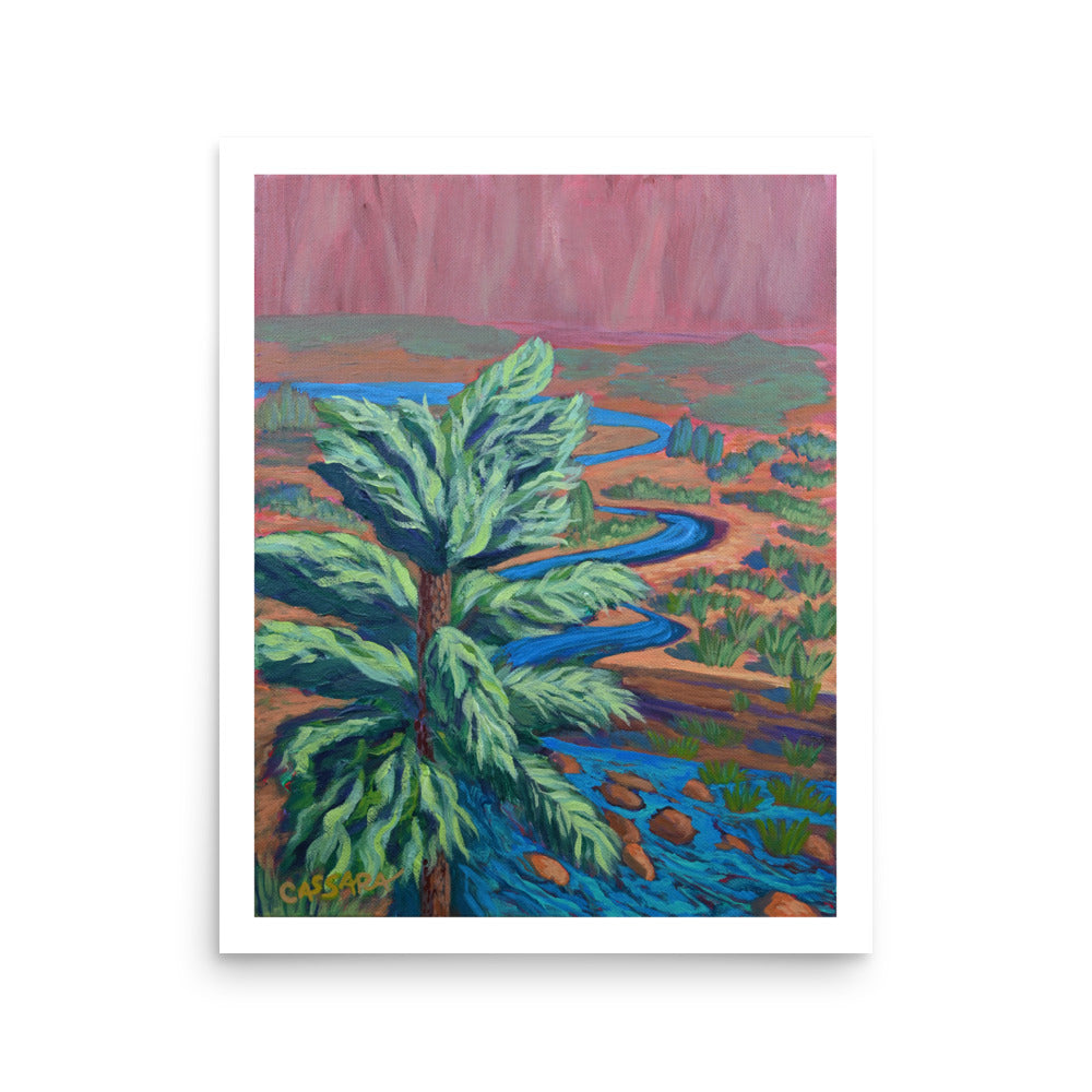 Swiftly Winding Fine Art Giclee Print