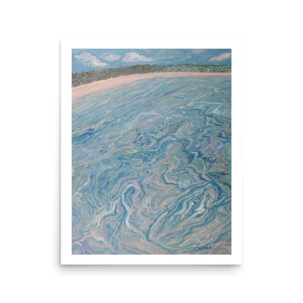 Languid Sea Fine Art Giclee Print