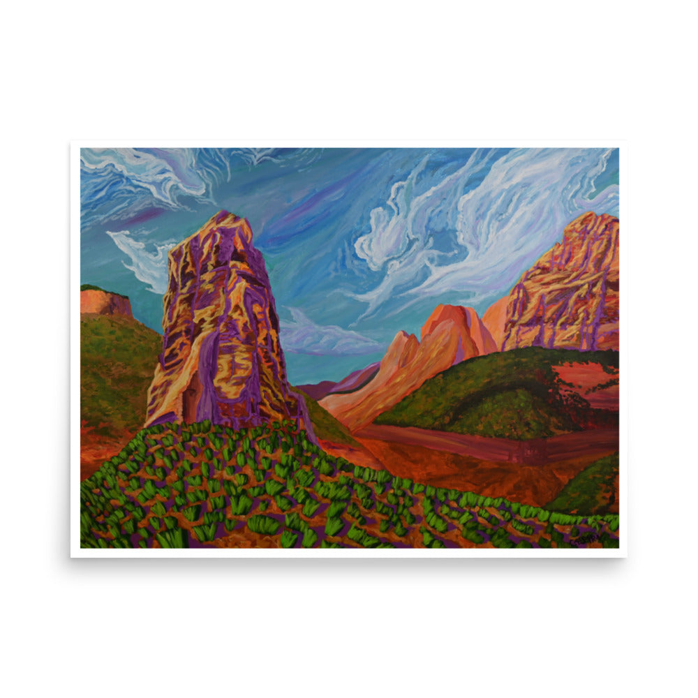 Zion Gusts Fine Art Giclee Print
