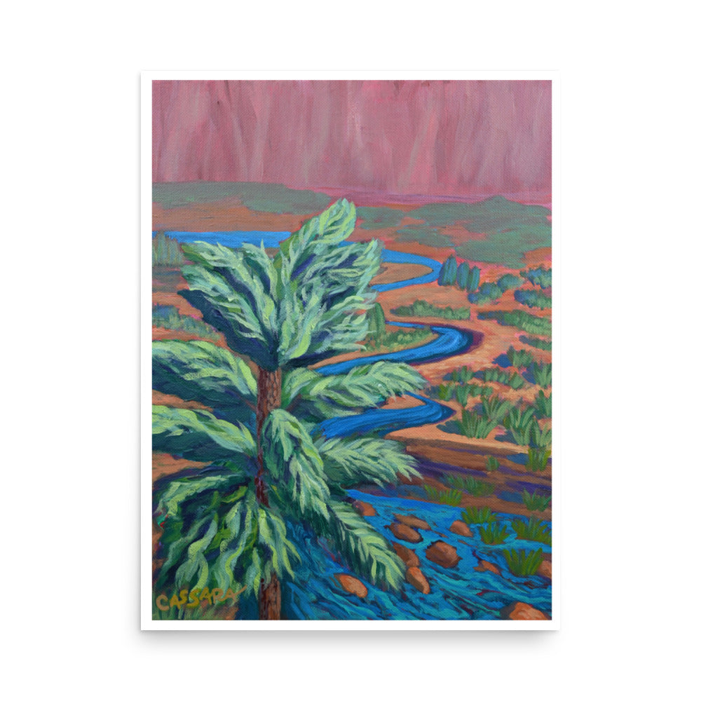 Swiftly Winding Fine Art Giclee Print