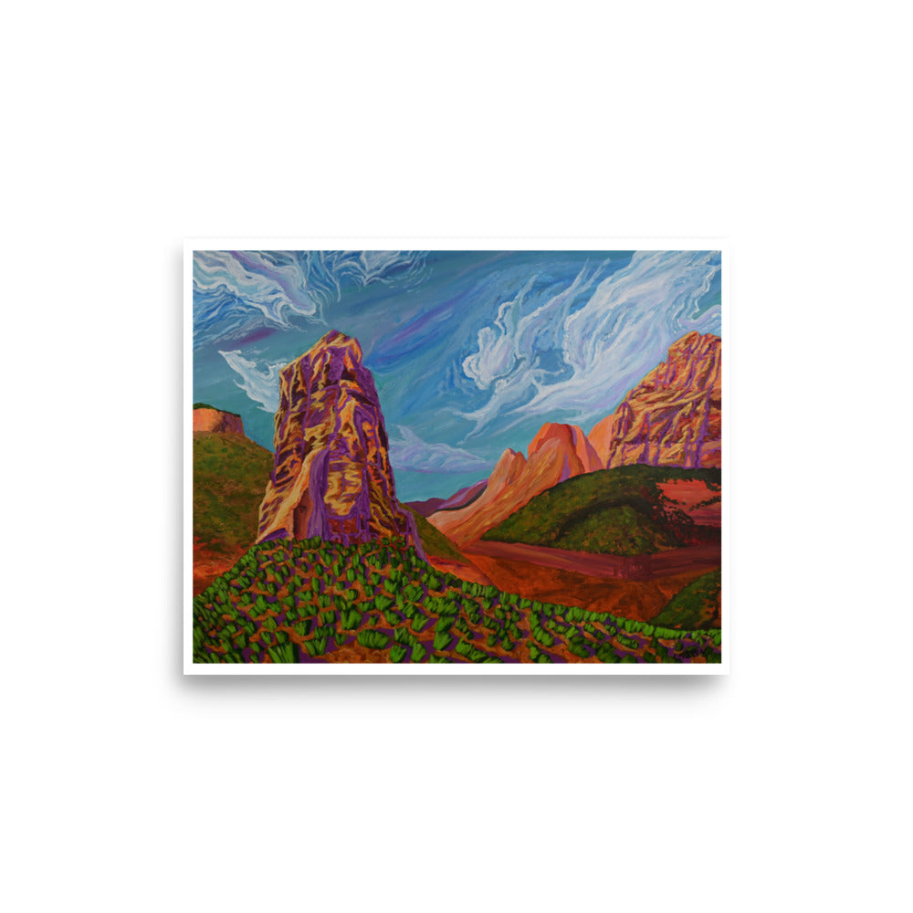 Zion Gusts Fine Art Giclee Print