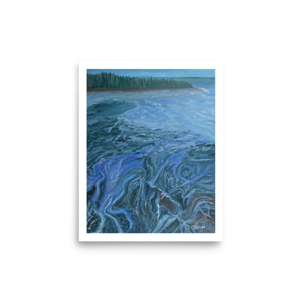 Turbulent Depths Fine Art Giclee Print