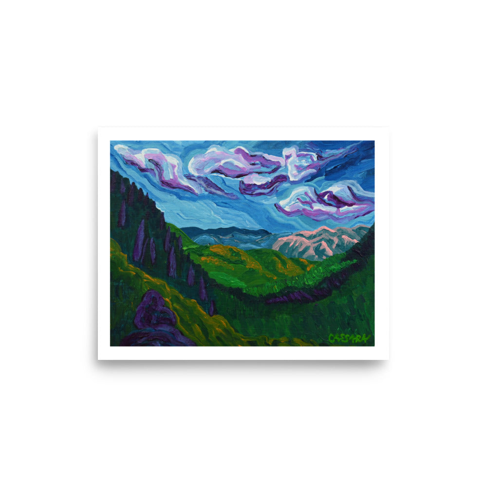 Mountain Valley Rest Fine Art Giclee Print