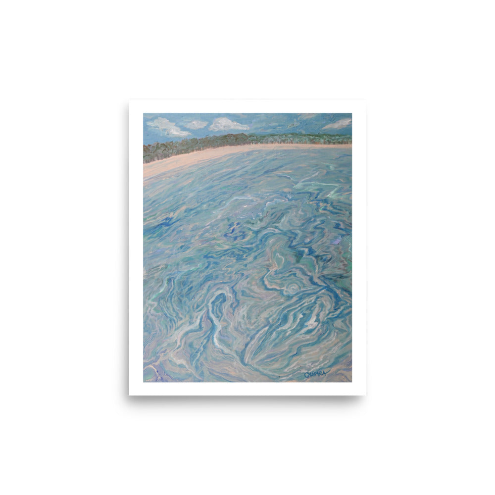 Languid Sea Fine Art Giclee Print