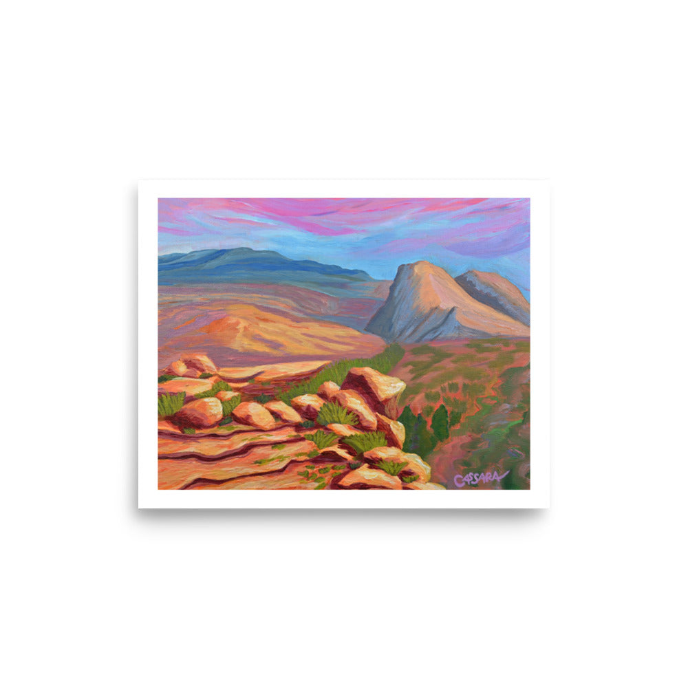 Hushed Dusk Fine Art Giclee Print