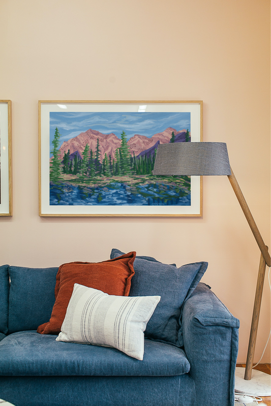 Glimmering Lake Catherine Fine Art Giclee Print