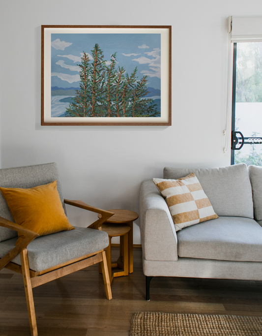 Towering Pines Fine Art Giclee Print