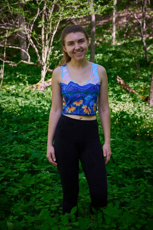 Sherbet Sunrise Crop Top