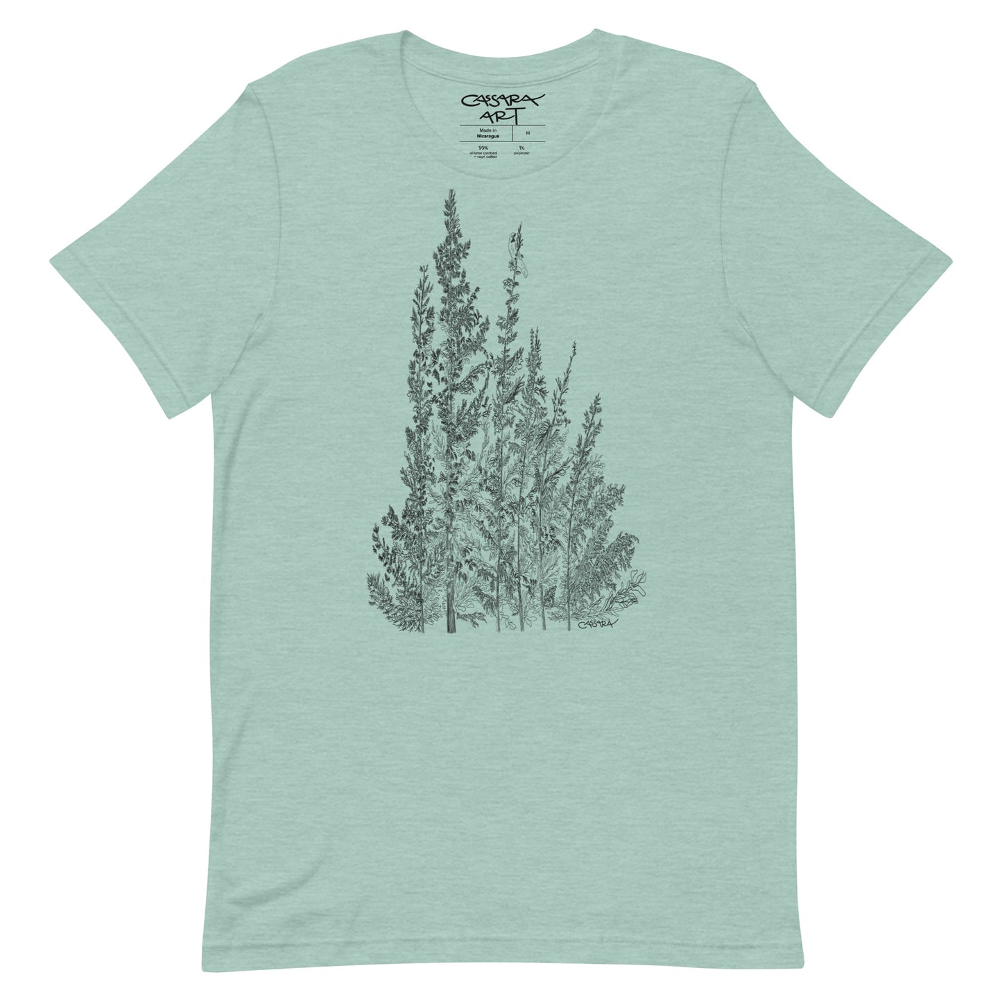 Pines Sketch T-Shirt (Unisex)