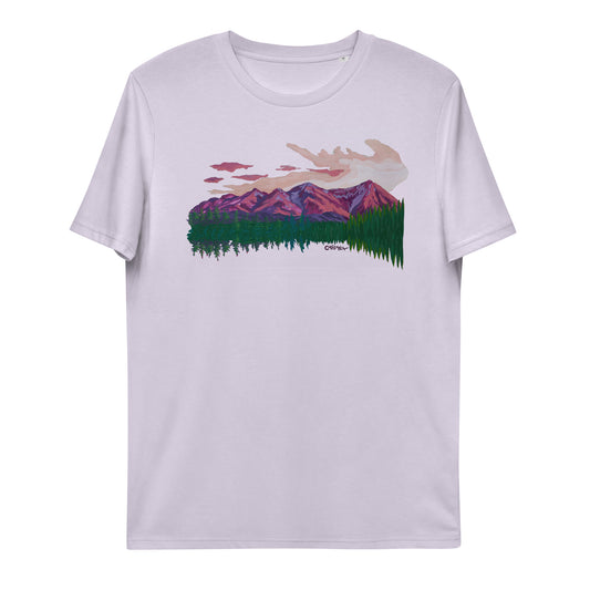 Blushing Peaks Organic Cotton T-Shirt (Unisex)