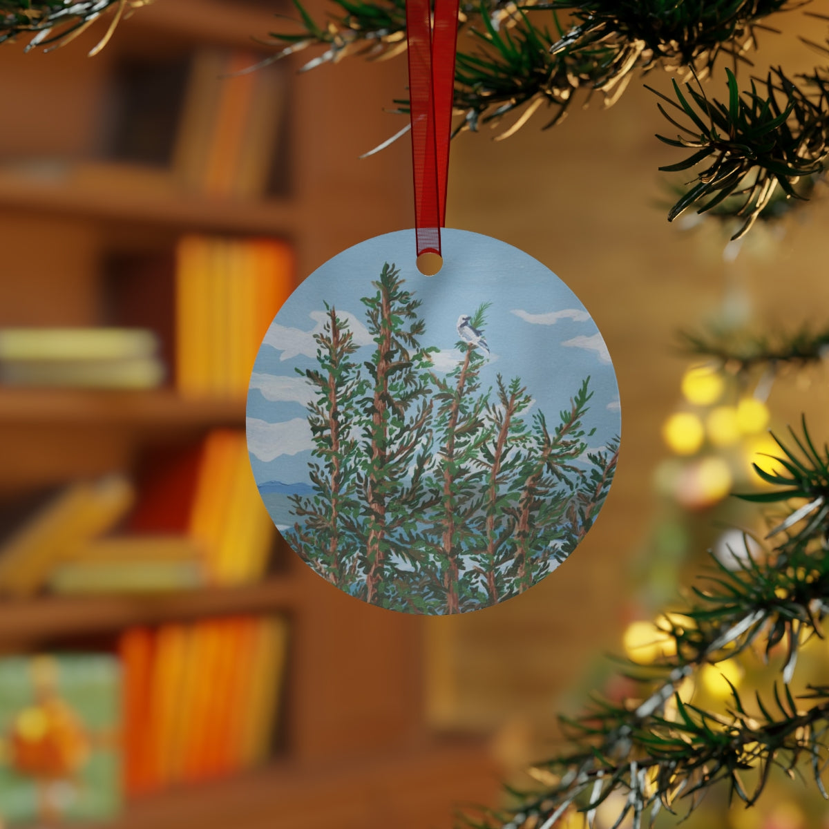 Winter Pines Ornament