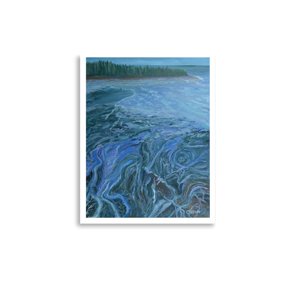 Turbulent Depths Fine Art Giclee Print