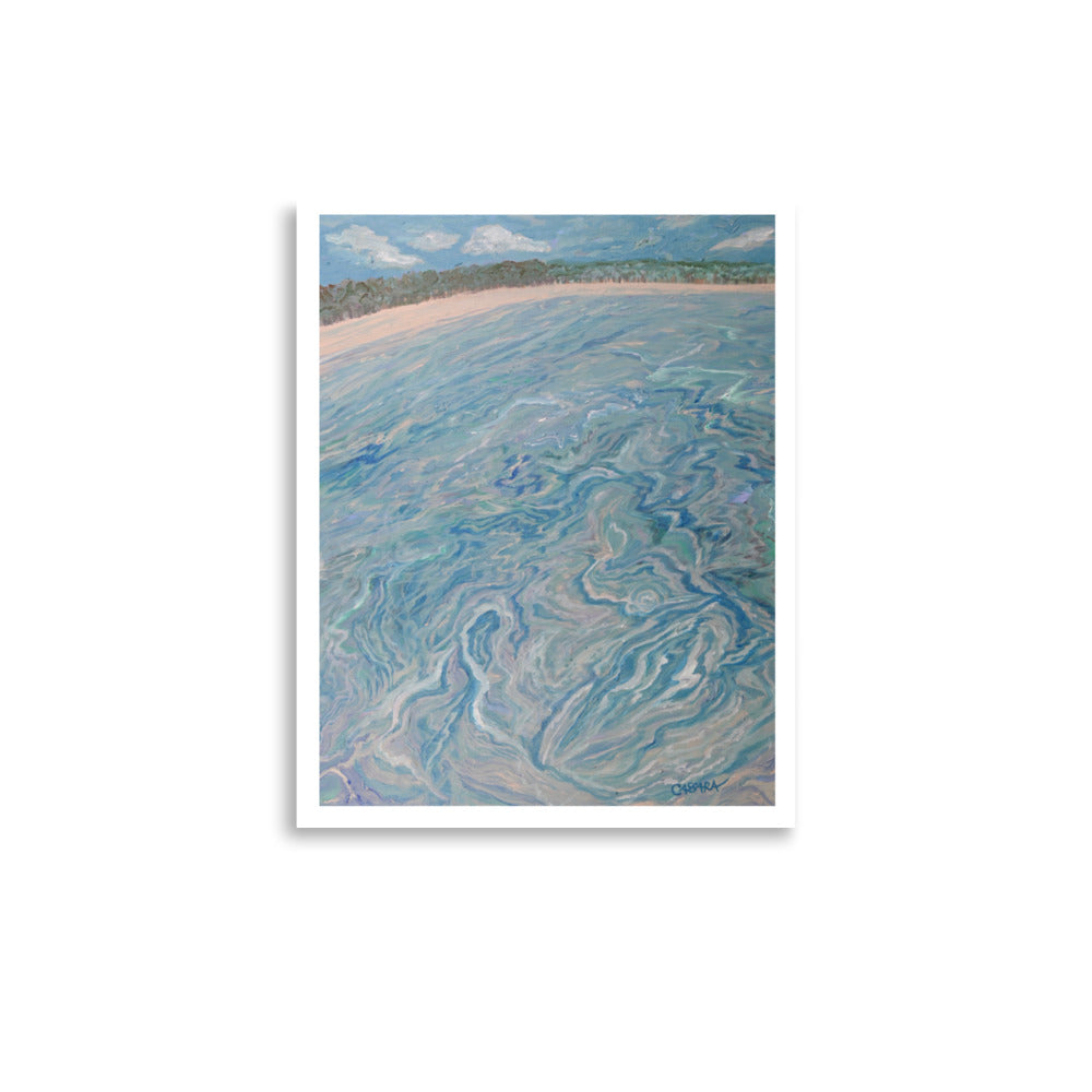 Languid Sea Fine Art Giclee Print