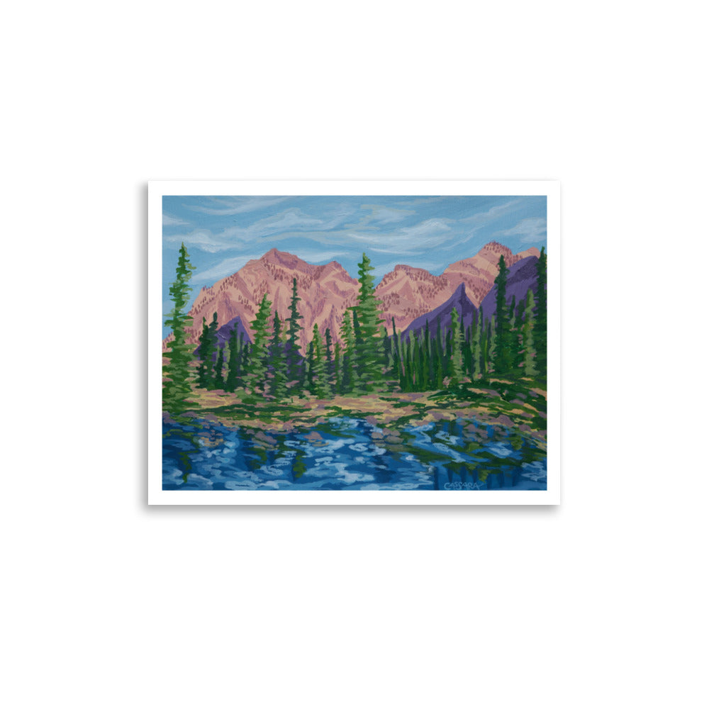 Glimmering Lake Catherine Fine Art Giclee Print