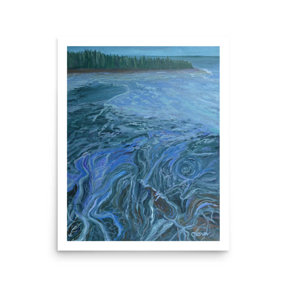 Turbulent Depths Fine Art Giclee Print