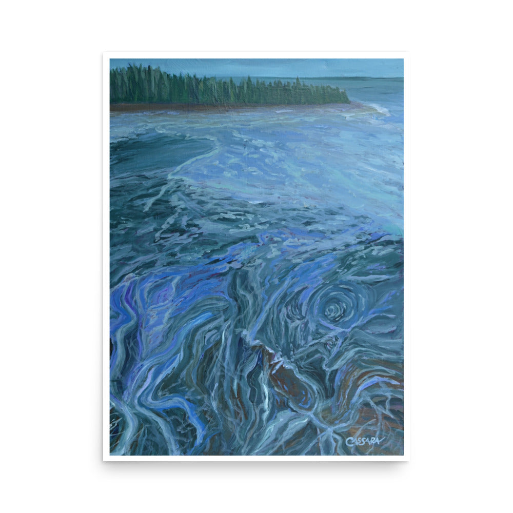 Turbulent Depths Fine Art Giclee Print
