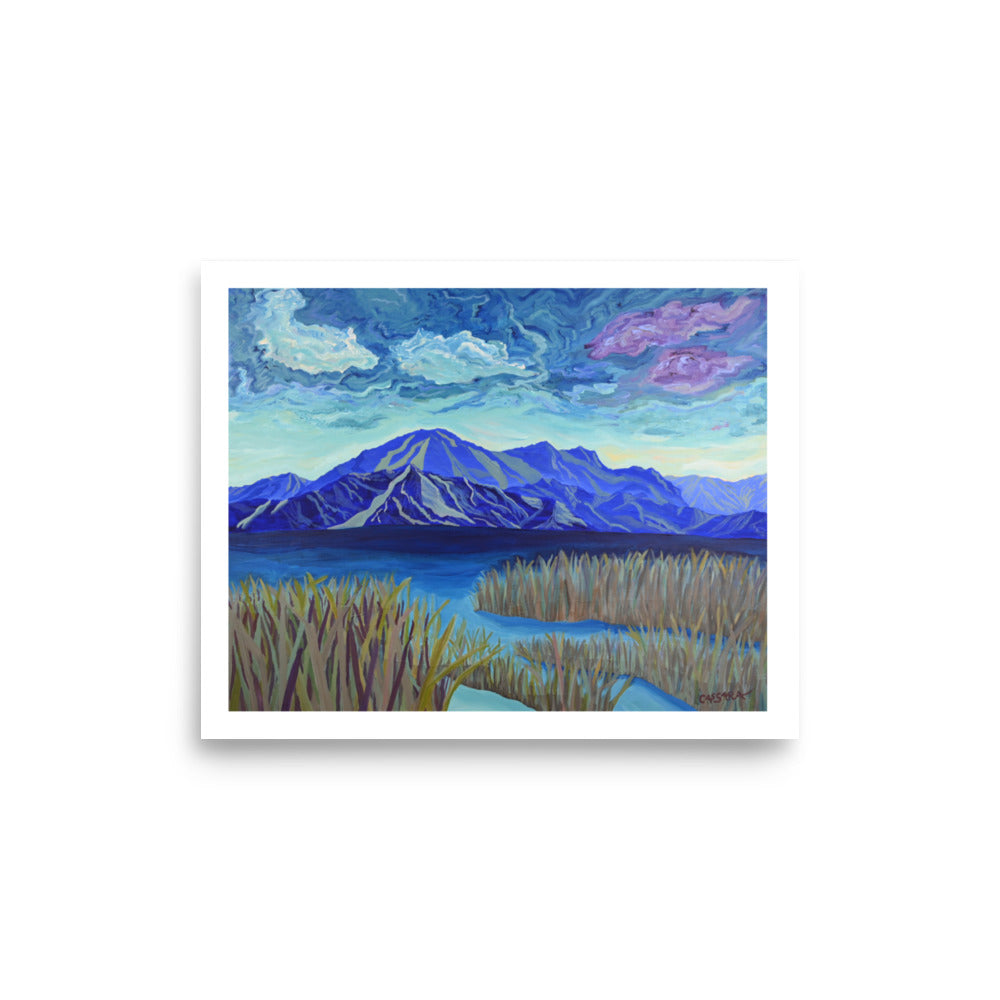 Ragged Mountain Tempest Fine Art Giclee Print