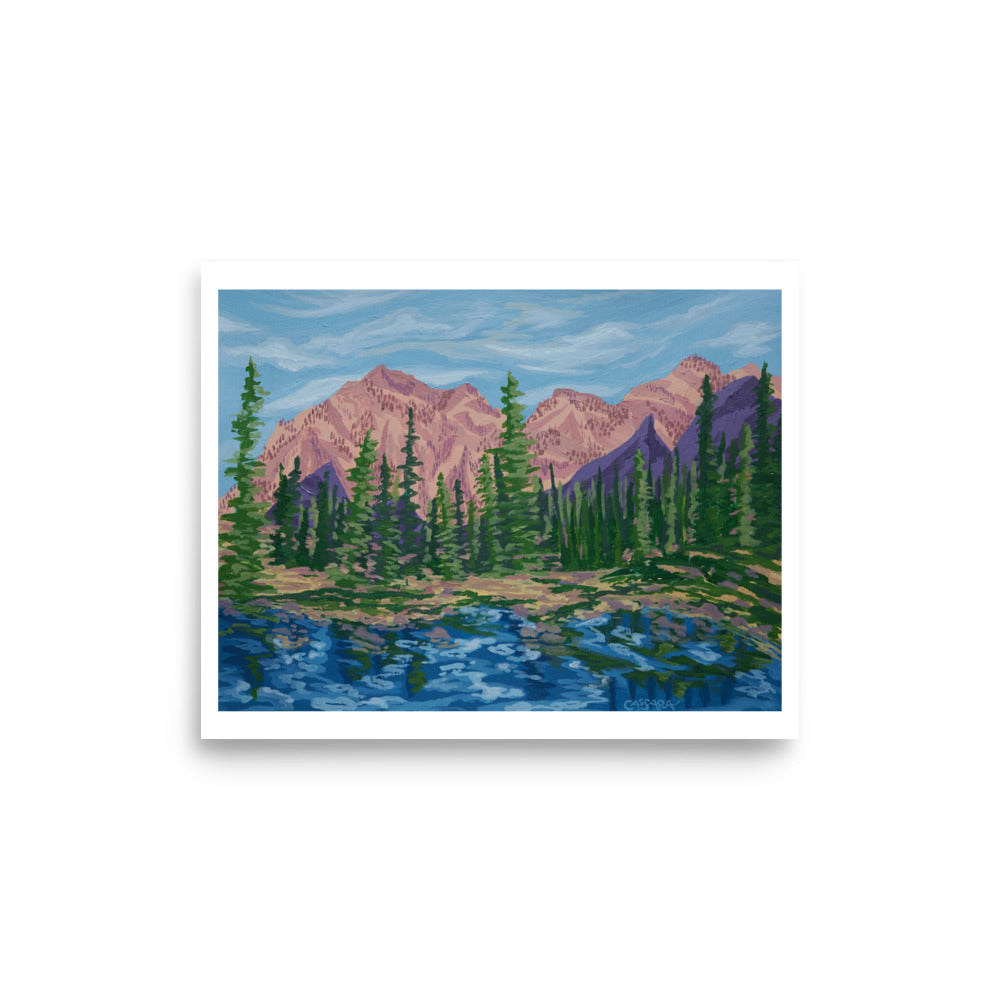 Glimmering Lake Catherine Fine Art Giclee Print