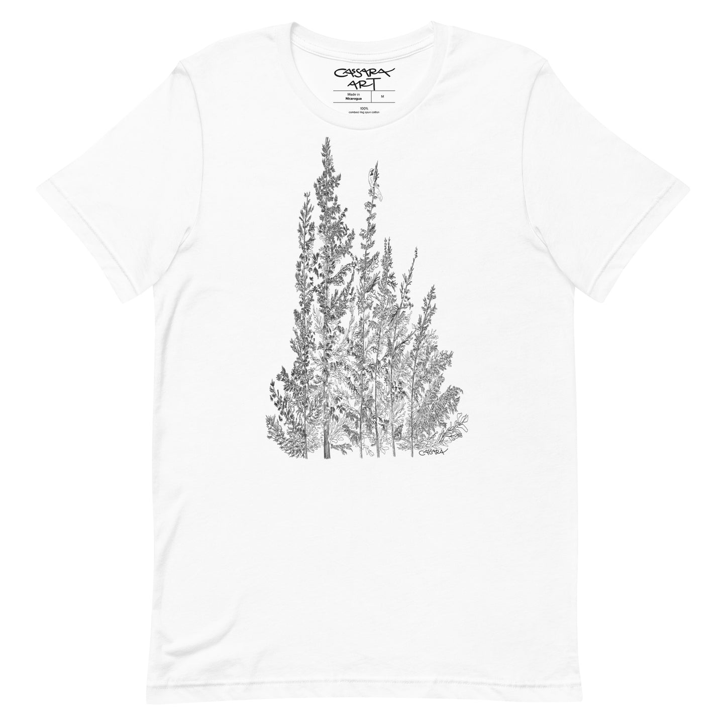 Pines Sketch T-Shirt (Unisex)